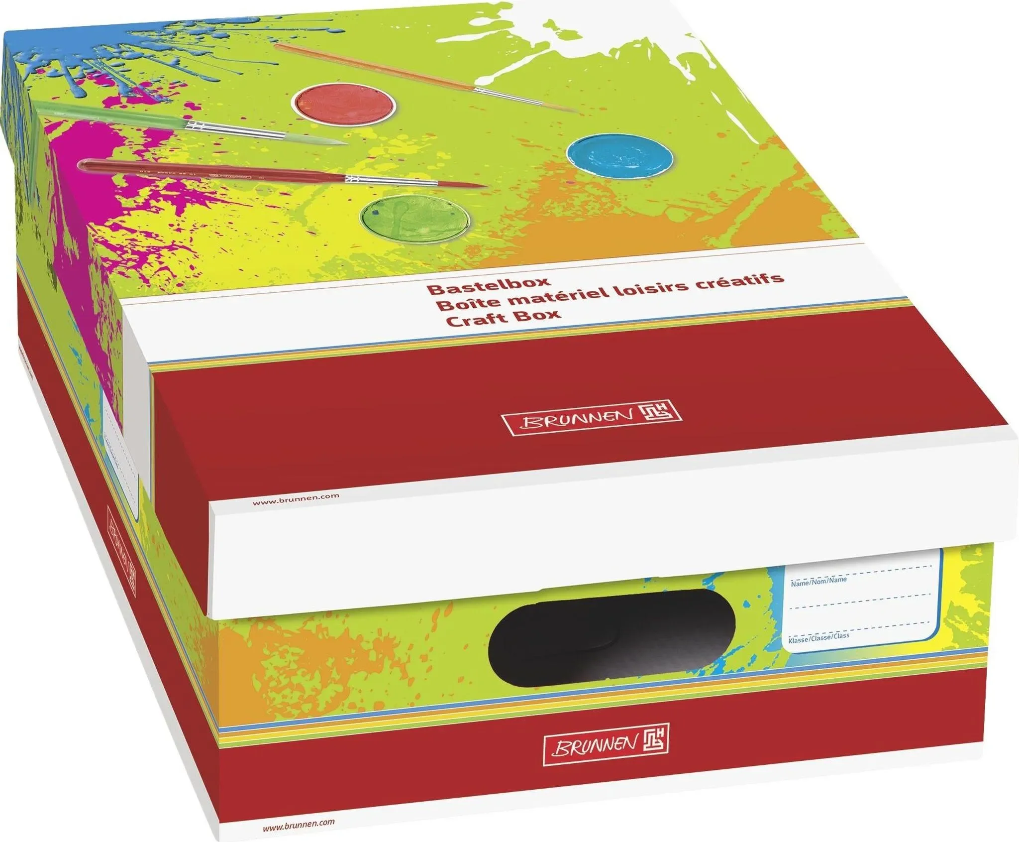 Bastelbox Kreativ-Box – zur Aufbewahrung von Schul- & Bastelartikeln